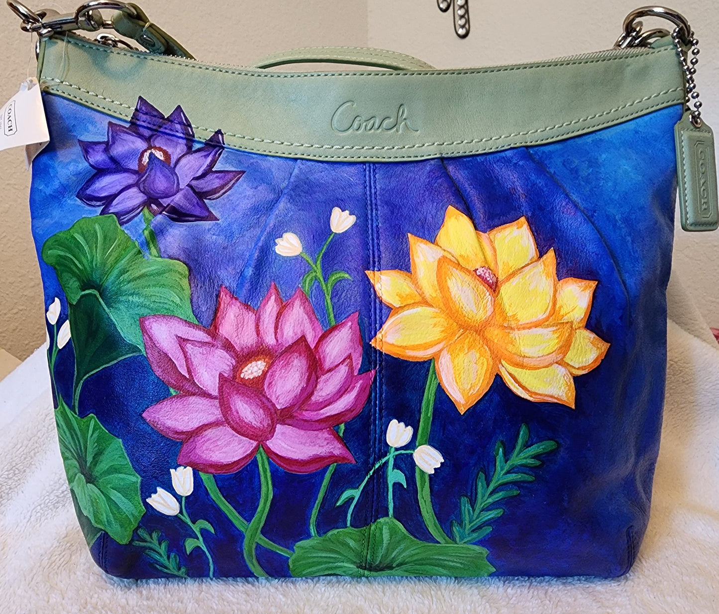 Coach Lotus Shoulder / Crossbody Bag